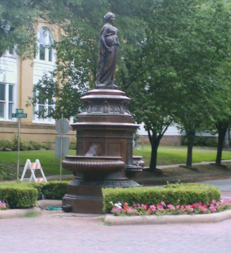Sterne Fountain, a Jefferson landmark
